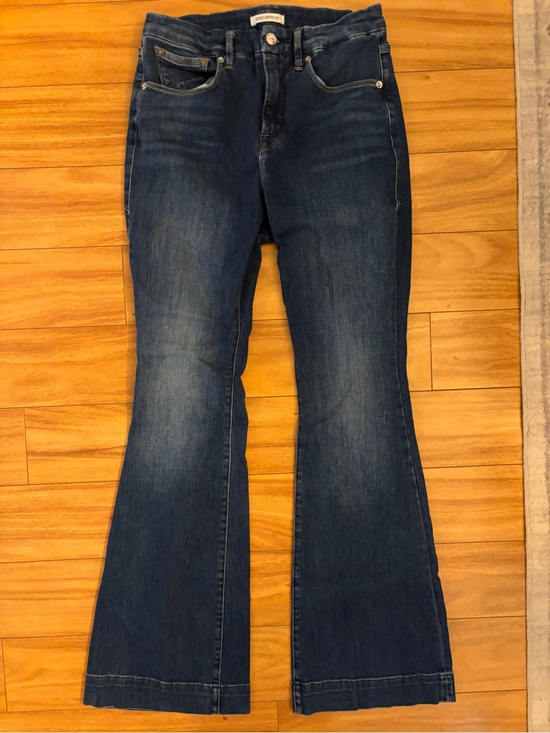 Good American Denim - Good American Dark Blue Flare Jeans